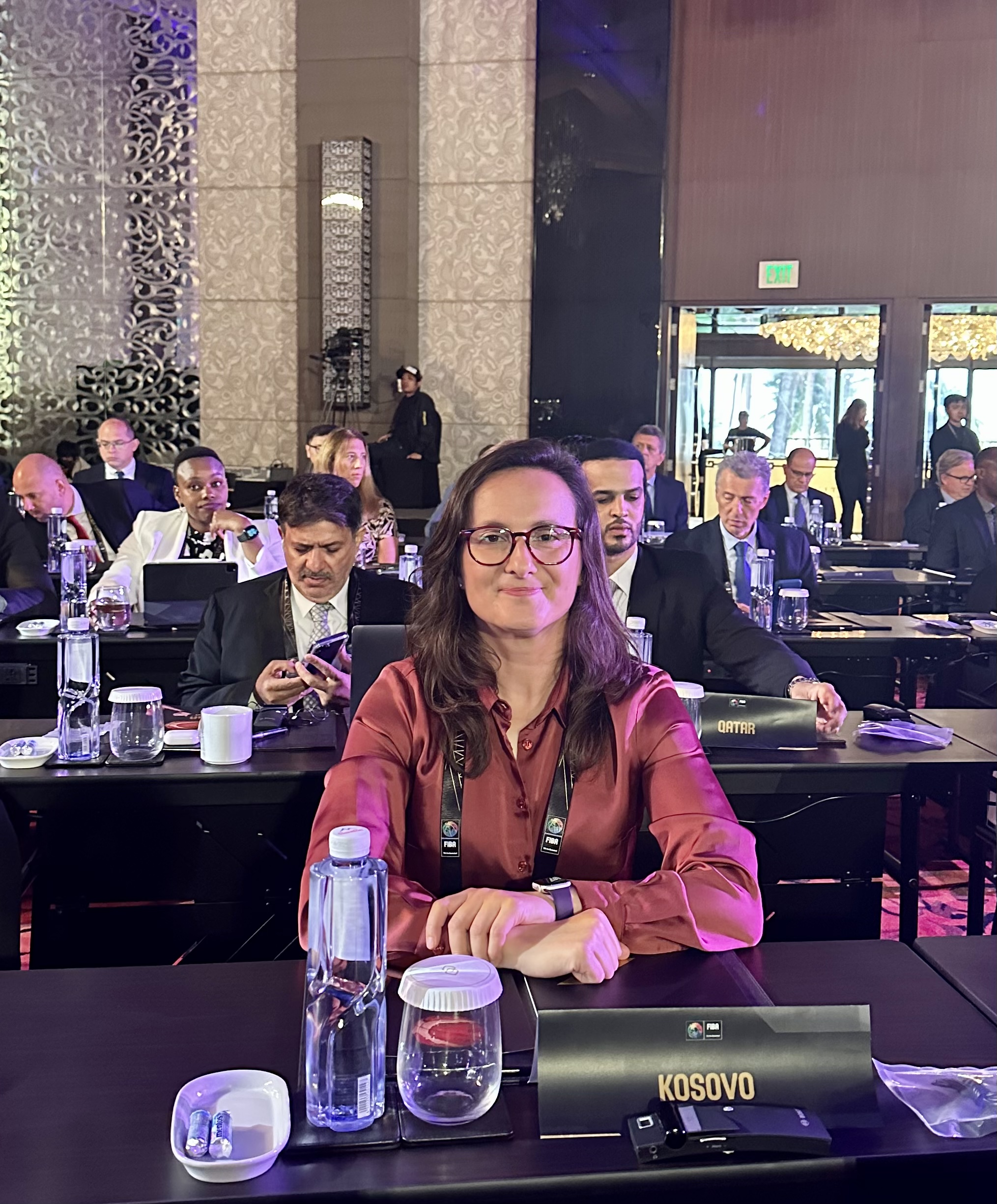 Dushku e përfaqësoi FBK-në në Kongresin e FIBA-s në Manila